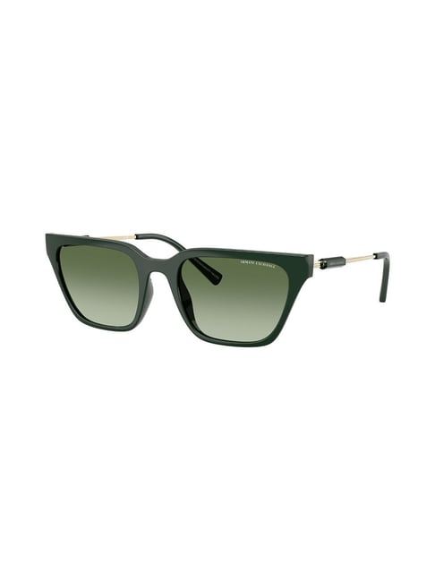 Armani Exchange Vibes Green Gradient Cat Eye Sunglasses for Women 0AX4158S83828E55-picture-33