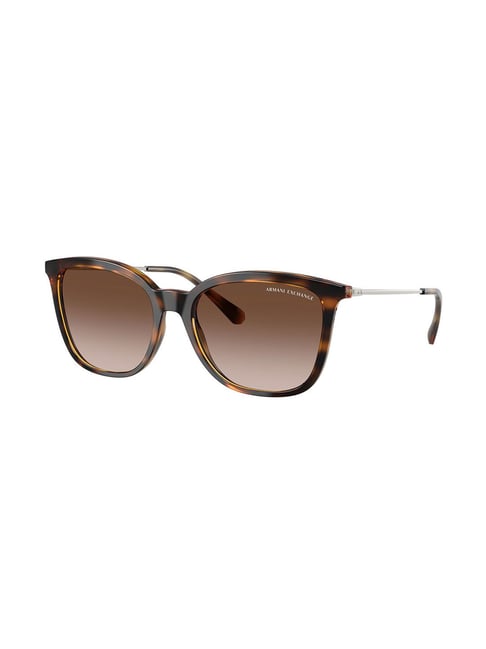 Armani Exchange EXCHANGE VIBES Brown Gradient Butterfly Sunglasses for Women 0AX4151S82131355-picture-43