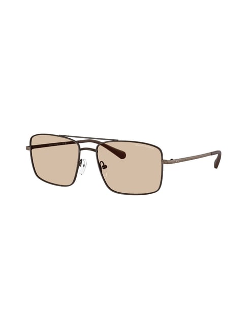 Armani Exchange Vibes Brown UV Protected Pilot Sunglasses for Men 0AX2054S61279357-picture-44