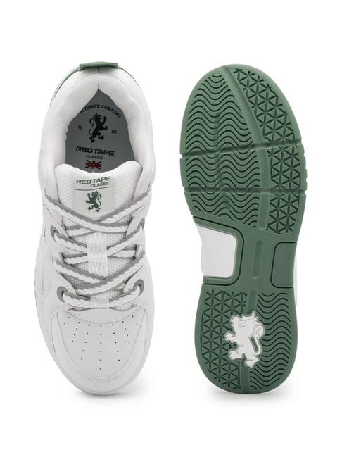 Red Tape Men's Down Town Dapper White Sneakers