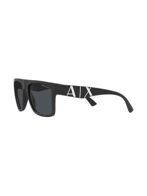 Armani Exchange Men UV Protected Grey Lens Rectangle Sunglasses - 0AX4113S80788755-picture-21