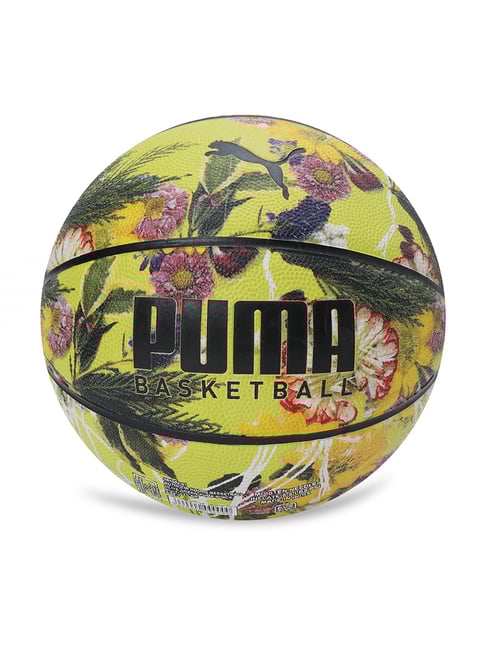 Puma Yellow Dunked Basketball - Large