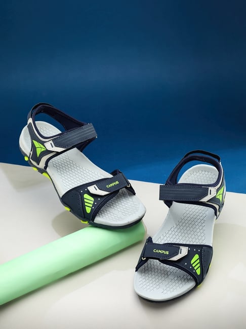 Campus Men's Navy Floater Sandals