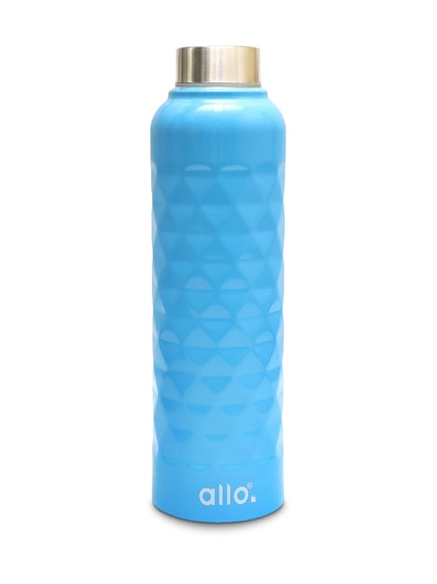 ALLO True Blue Stainless Steel Leakproof Diamond Cap Water Bottle (950 ml)
