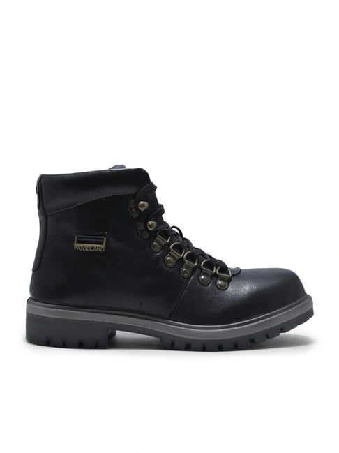 Buy Woodland Men's Black Boots at Best Price Tata CLiQ