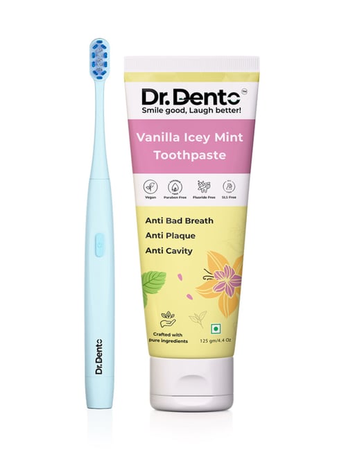 Buy Dr. Dento Neo Electric Toothbrush Ocean Blue & Vanilla