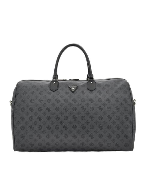 Guess Charcoal Wilder Logo Weekender Duffle Bag-picture-21