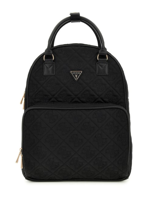Guess Black Adelasia Back To School Logo Backpack