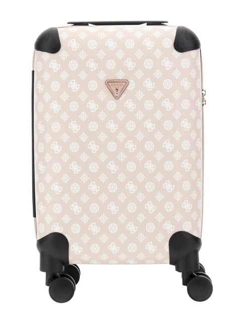 Guess Beige & White Wilder Logo Cabin Trolley-picture-15