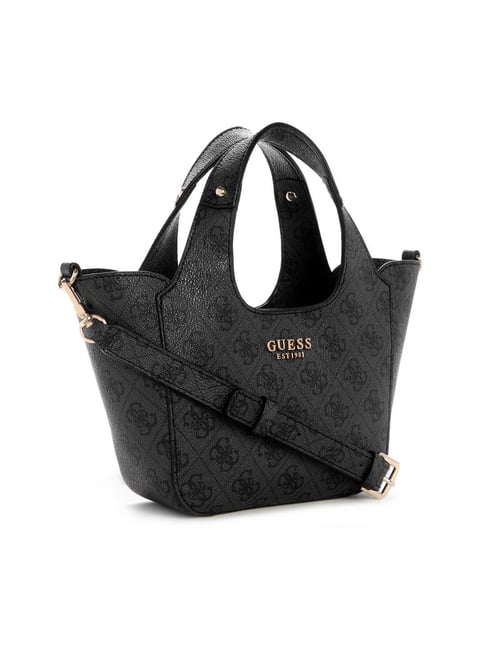 Guess Coal Calista Logo Shoulder Bag