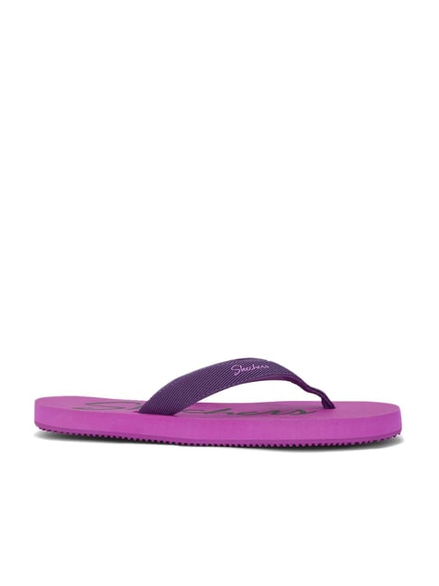 Skechers Women's COURTWALD Hot Pink Flip Flops