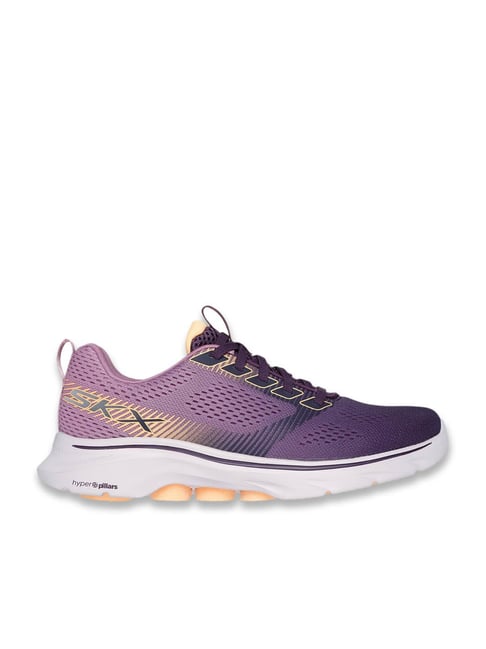Skechers Women's GO WALK Plum Running Shoes