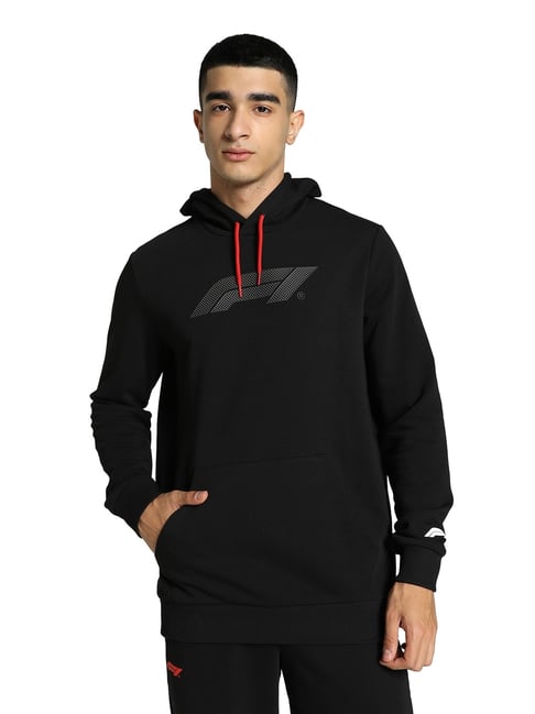 Puma Formula 1 Black Cotton Regular Fit Printed Sweatshirt-picture-37