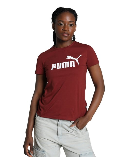 Puma Red Printed T-Shirt