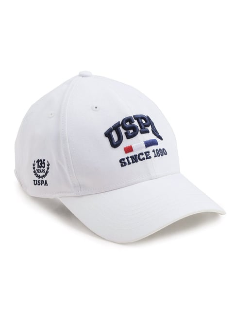 Polo White Embroidered Cap