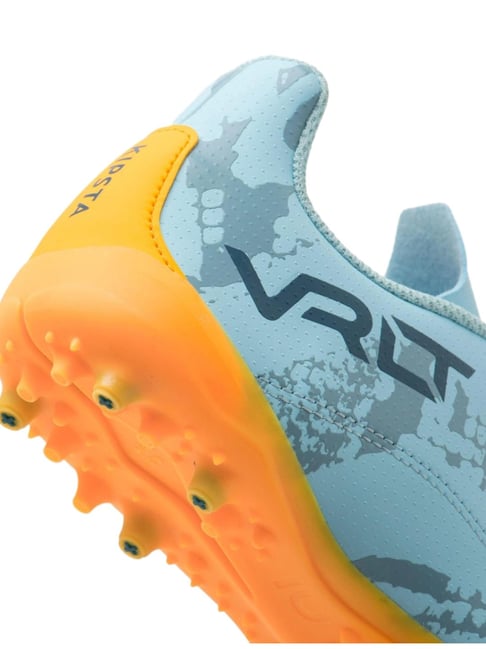 KIPSTA By Decathlon Boys Light Blue Viralto I Mg/Ag Football Shoes