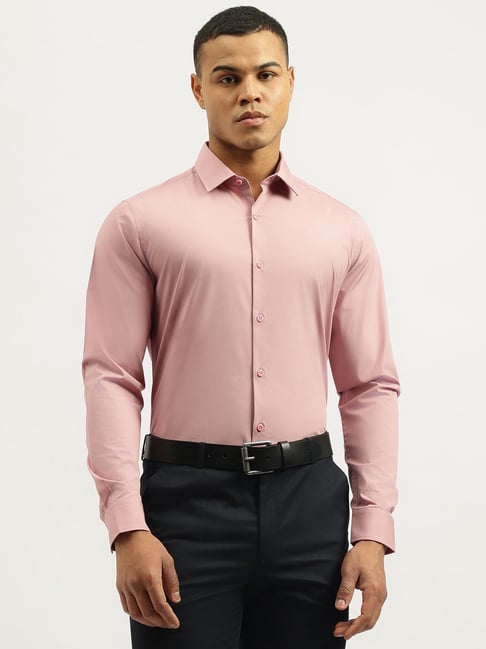 United Colors of Benetton Pink Slim Fit Shirt-picture-24