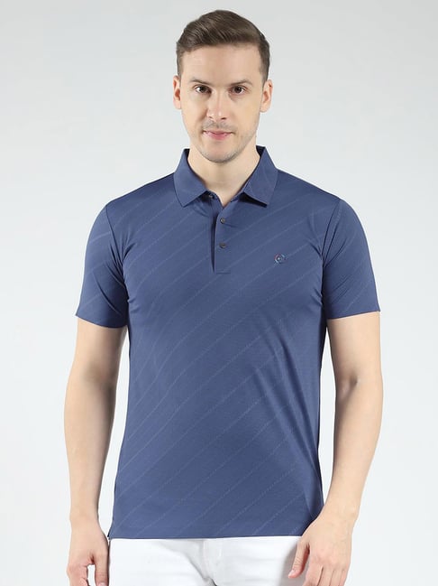 Monte Carlo Blue Slim Fit T-Shirt-picture-43