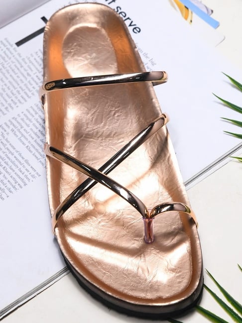 Womens Sandals Rose Gold Wide Sandals Buy Rose Gold Forever