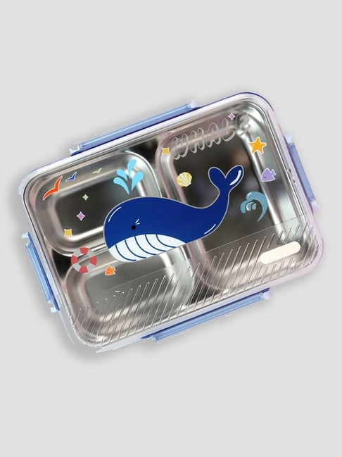 Buy Little Surprise Box Blue Whale Big Size Stainless Steel Kids