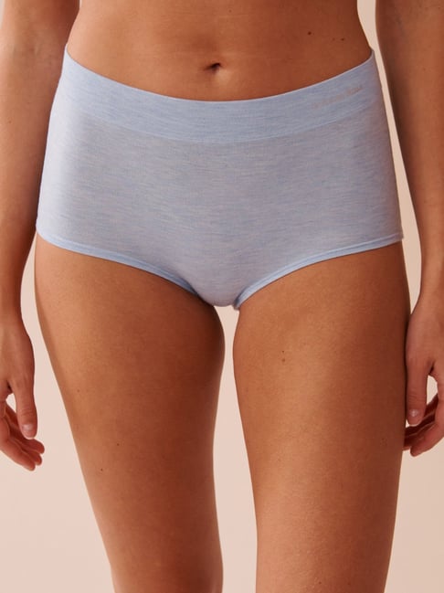 La Vie En Rose Blue High Waist Hiphugger Panty-picture-17