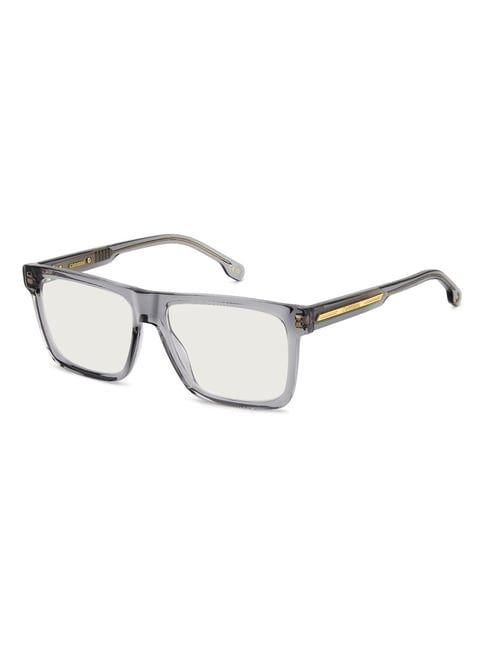Carrera Grey Rectangular Optical Frames for Men
