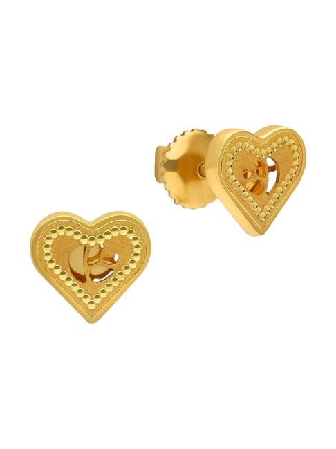 Malabar Gold and Diamonds 22k (916) Yellow Gold Earring for Women-picture-17