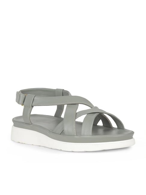 Hush Puppies Women's Grey Back Strap Sandals-picture-11