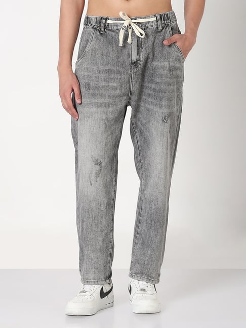 showoffff Showoff Grey Straight Fit Jeans-picture-10