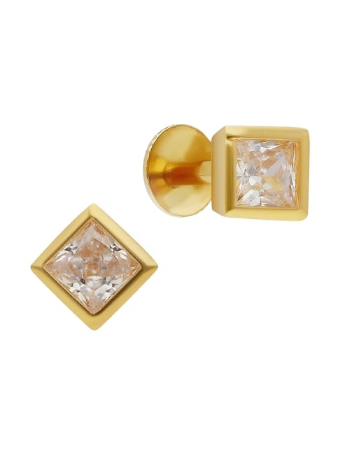 Malabar Gold and Diamonds 22k (916) Yellow Gold Earrings for Women