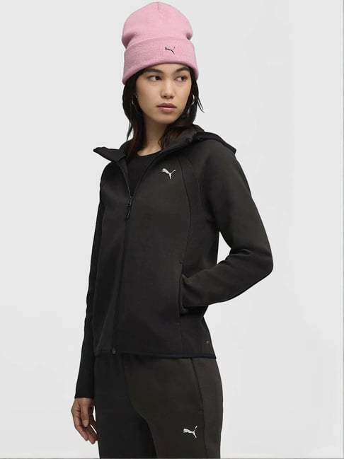 Puma Black Regular Fit Jacket