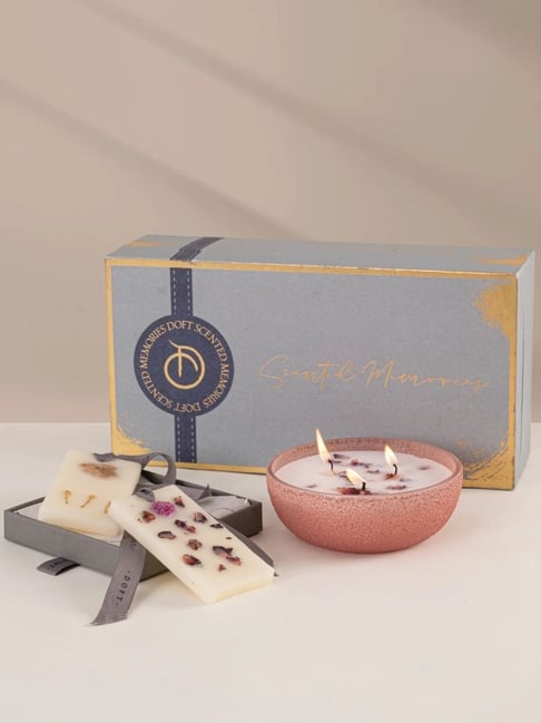 Doft Scented Memories Multicolor Soy Wax Candle Gift Set