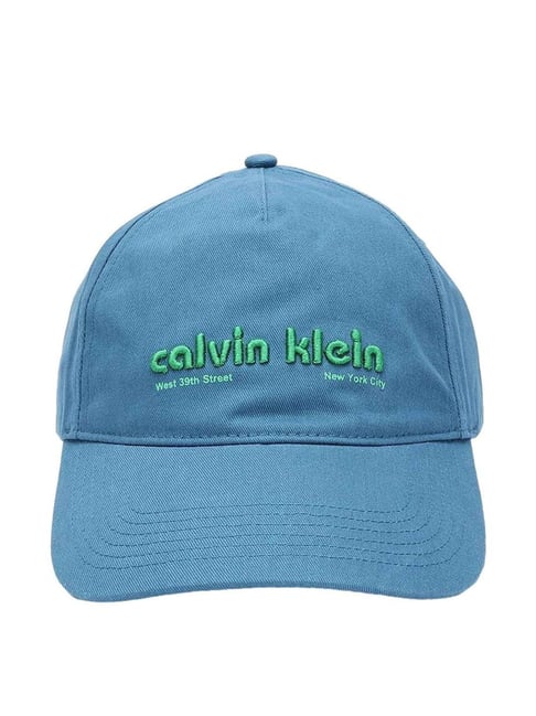 Buy CALVIN KLEIN Bluesteel Solid Baseball Cap Online Tata CLiQ