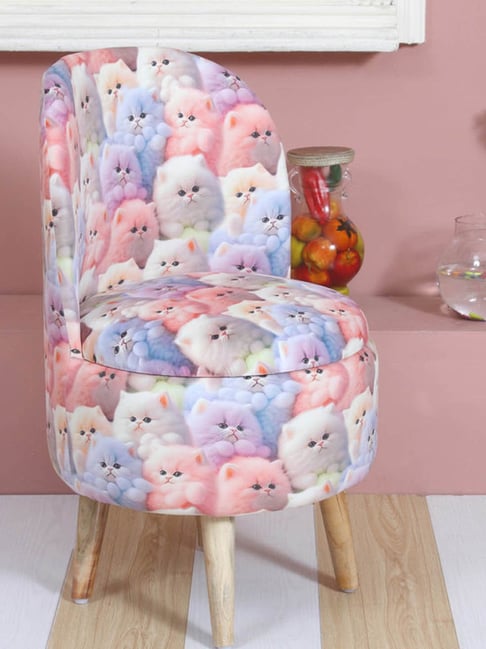 Shadowkart Cat Wood Printed Chair-picture-10