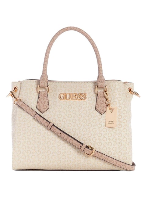 Guess Zakaria Stone Logo Satchel