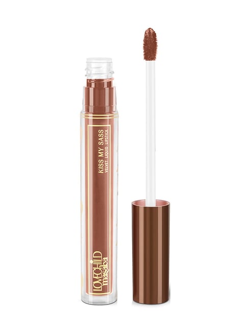 LoveChild Masaba Kiss My Sass Velvet Liquid Lipstick Main Character (Light Brown) - 3.5 gm-picture-11