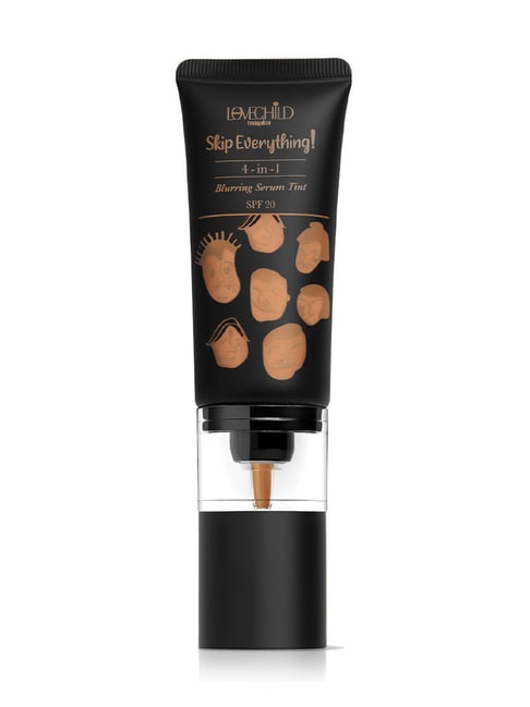 LoveChild Masaba Skip Everything 4 In 1 Blurring Serum Tint SPF 20 Easy Expresso - 30 ml-picture-48