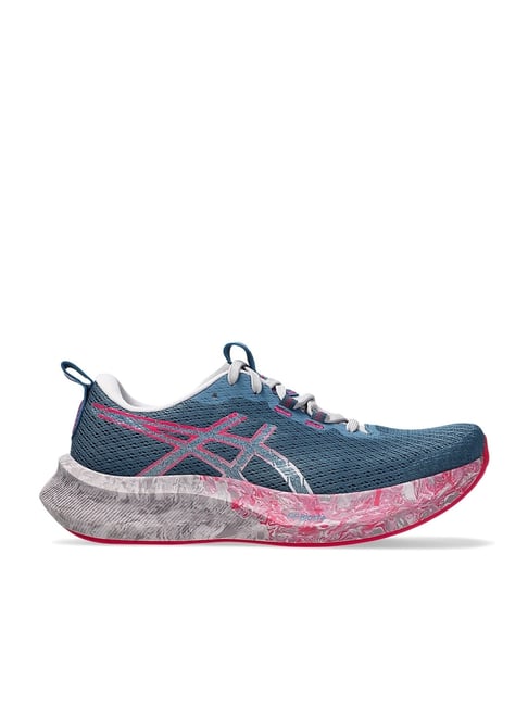 Asics Women's NOOSA TRI 16 Winter Sea Bright Rose Running Shoes