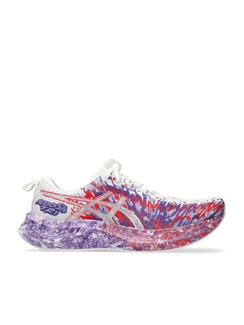 Buy Asics Men's NOOSA TRI 16 White Edo Purple Running Shoes at