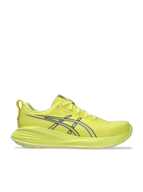 Asics Men's GEL-CUMULUS 27 Citron & White Running Shoes-picture-30