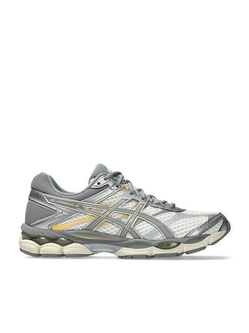 Asics Men's GEL-CUMULUS 16 Cream Clay Grey Sneakers