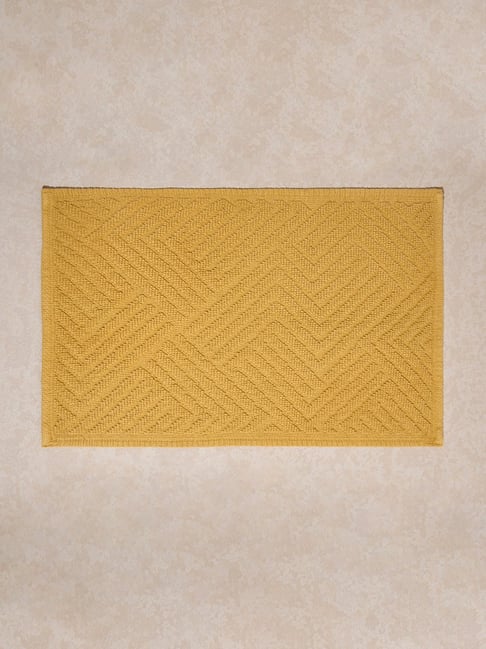 Westside Home Mustard Bath Mat
