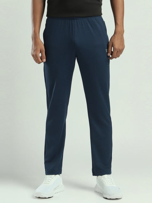 Reebok Navy Regular Fit Trackpants-picture-36