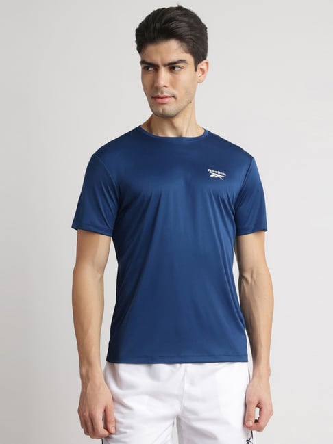 Reebok Blue Regular Fit Sports T-Shirt-picture-20