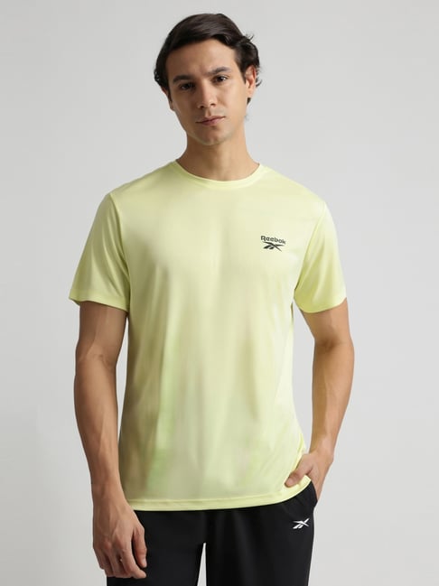 Reebok Green Regular Fit Sports T-Shirt-picture-48