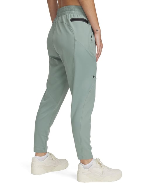 UNDER ARMOUR Green Solid Joggers