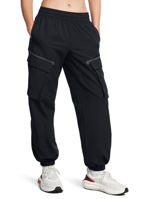 UNDER ARMOUR Black Solid Joggers