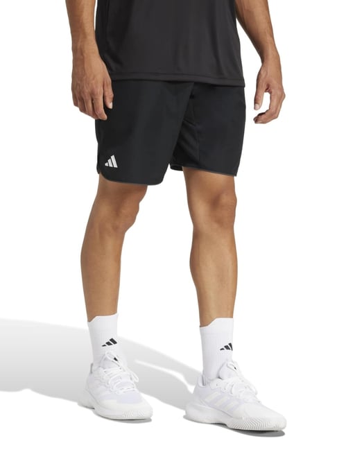 Adidas Black Regular Fit Sports Shorts