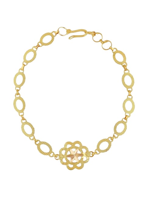 Malabar Gold and Diamonds 22k (916) Yellow Gold Bracelet for Girls