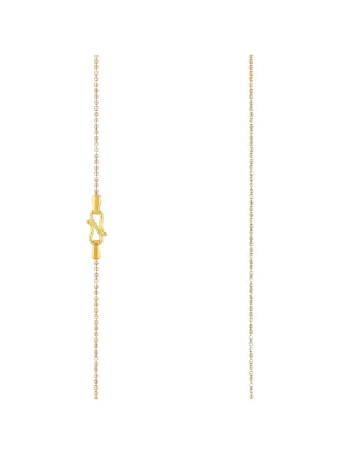 Malabar Gold and Diamonds 22k (916) Yellow Gold Chain for Girls